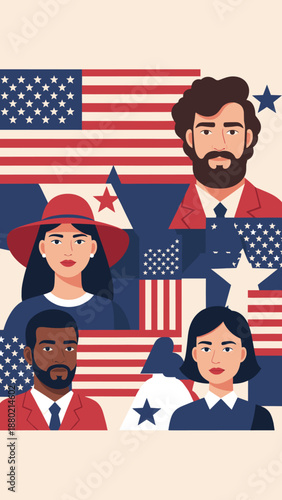 A dynamic group of professionals collaborating in a modern office setting, ideal for business presentations and team-building content.