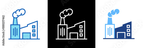 Manufacturer triple icon