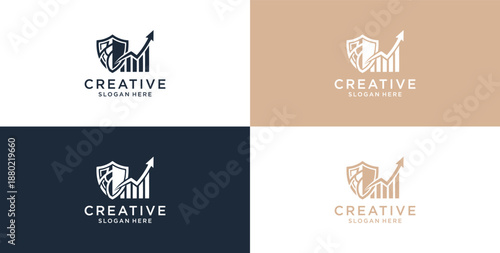 The logo of the bar business consulting statistics is on the rise