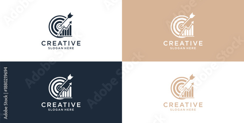 The logo of the bar business consulting statistics is on the rise