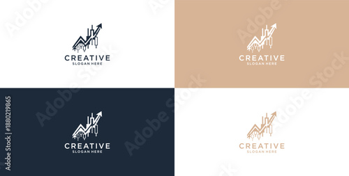 The logo of the bar business consulting statistics is on the rise