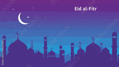 Eid al-Fitr celebration background