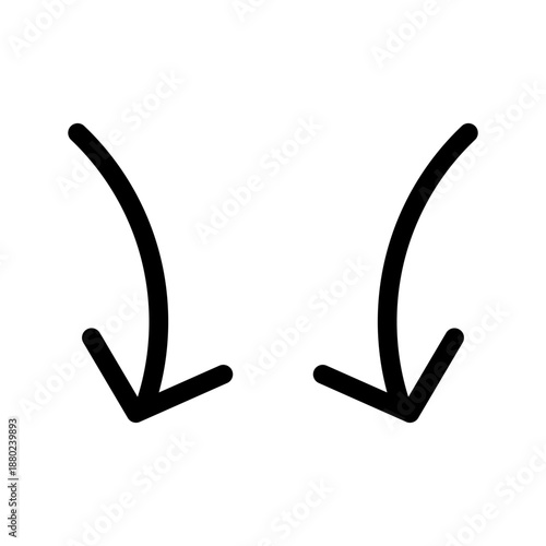 Arrow Icon Vector Symbol Design Illustration