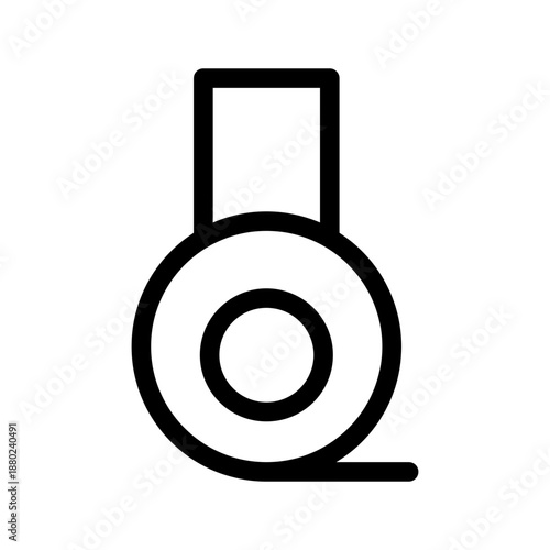 Headphones Icon Vector Symbol Design Illustration