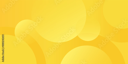 Fluid yellow gradient shapes composition. for presentation design.