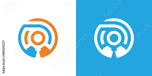 Dual meaning logo combining people and leader elements, symbolizing guidance, teamwork, trust, and strong human-centered leadership.