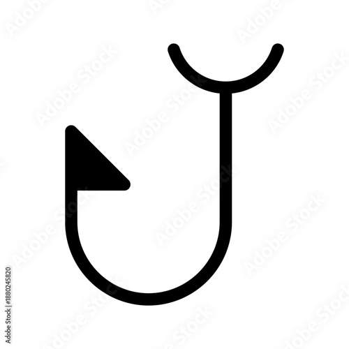 Clickbait Icon Vector Symbol Design Illustration