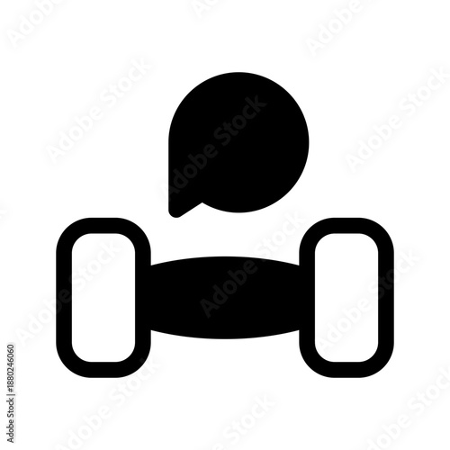 Fitness Icon Vector Symbol Design Illustration