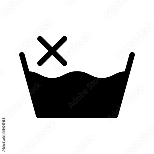 Washing Icon Vector Symbol Design Illustration