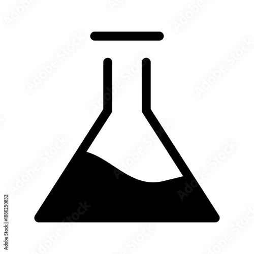 Test Tube Icon Vector Symbol Design Illustration