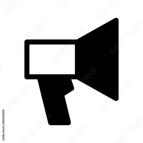 Megaphone Icon Vector Symbol Design Illustration