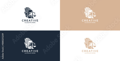 best law firm vector logo