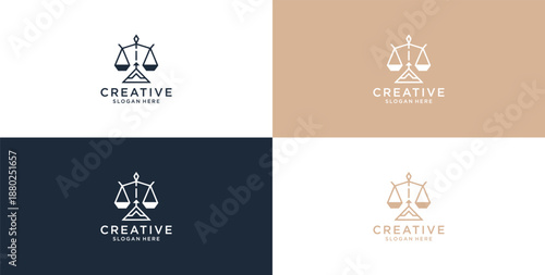 best law firm vector logo