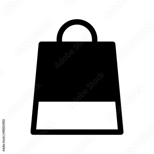 Shopping Bag Icon Vector Symbol Design Illustration