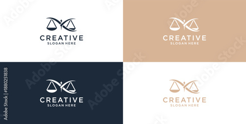 best law firm vector logo