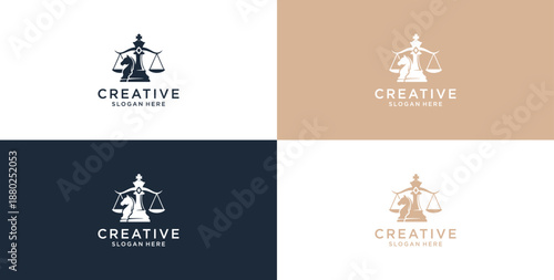 best law firm vector logo