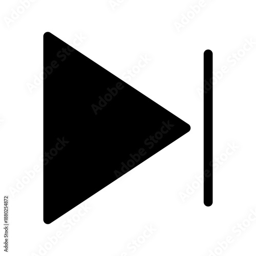 Skip Icon Vector Symbol Design Illustration