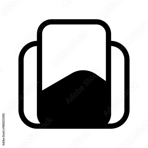 Wallpaper Icon Vector Symbol Design Illustration
