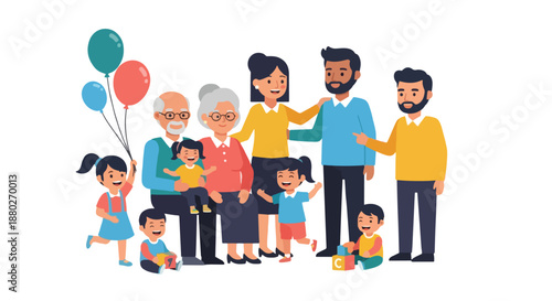 Mother and child moments in various poses