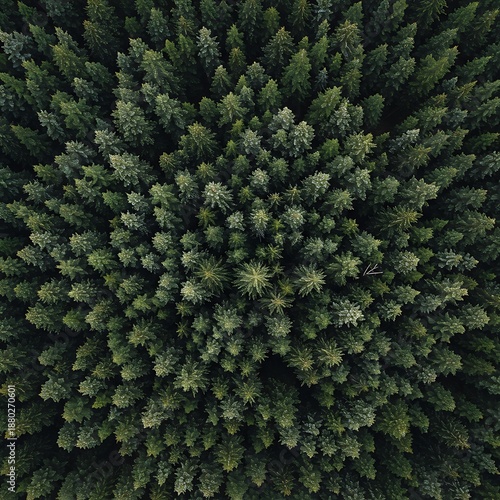 緑の波紋 森の息吹