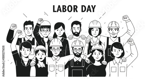 Group of people looking at pills, healthcare concept