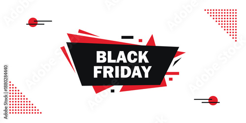 Black Friday design for special sale discount.