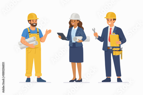 Team of Workers and Staff