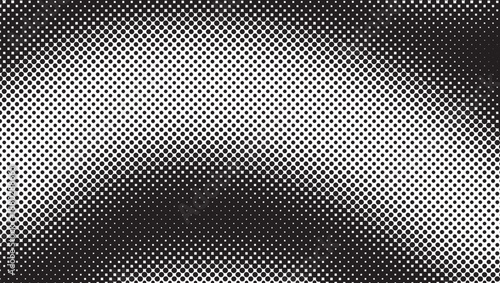 Abstract Halftone Background with Modern Geometric Dot Pattern and Vibrant Gradient Vector Design