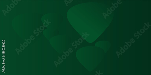 Abstract geometric background with green color design. Colorful green circle pattern element. Vector Eps10