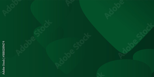 Abstract geometric background with green color design. Colorful green circle pattern element. Vector Eps10