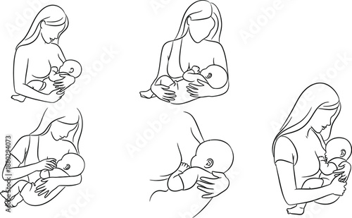 International women's day celebrating motherhood and breastfeeding