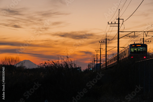 富士山と武蔵野線