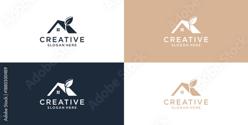 Green Real estate Logo Concept