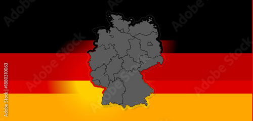 German federal states with ...
