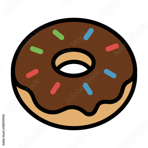 Cartoon Style Illustration of Coffee Bean Bag