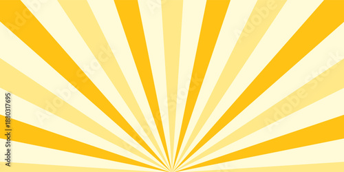 Morning Radiance Beam Pattern, Sunrise Yellow lines background