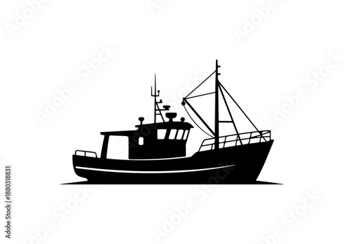 Fishing Boat at Sea