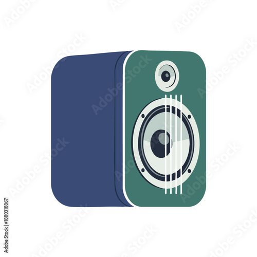 Vector Illustration of a Speaker