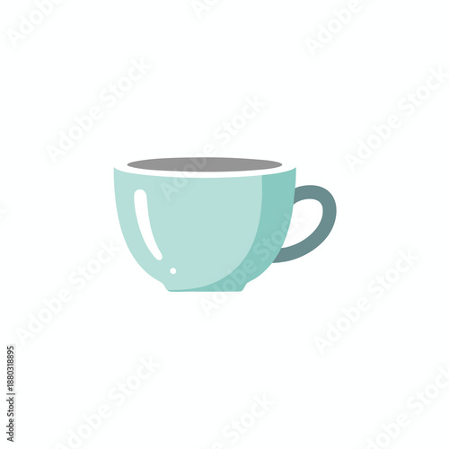 Minimalist Tea Cup Illustration