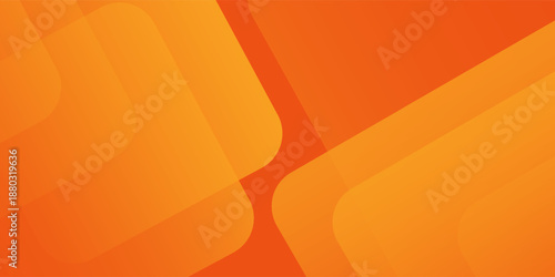 Abstract orange and yellow geometric background. Modern concept for graphic design, background, web design, poster, banner, book, slideshow. Vector illustration
