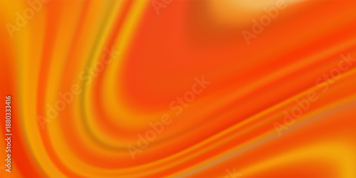 Light Orange vector background with lava shapes. A sample with blurred bubble shapes.