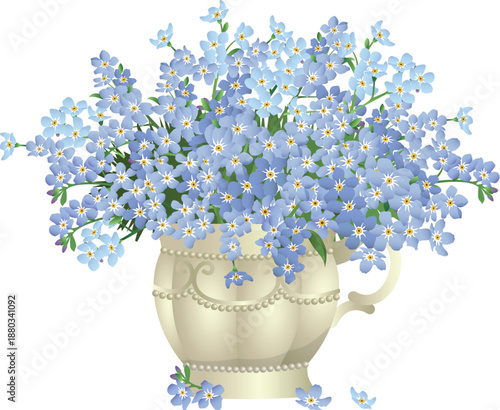 bouquet of spring flowers