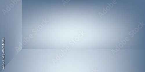 Gradient background with light blue color. with shining window style.