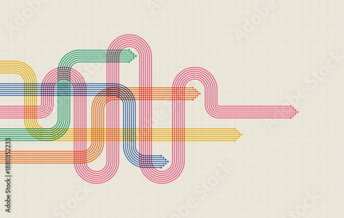 Abstract arrow direction. Business investment to success. financial data graph strategy. Technology background. High speed.