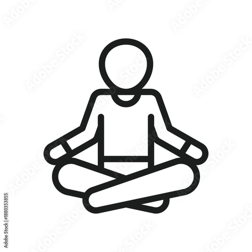 Meditation Therapy Icon
