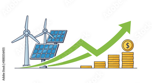 Renewable Energy Growth Leading to Financial Success and Sustainable Future