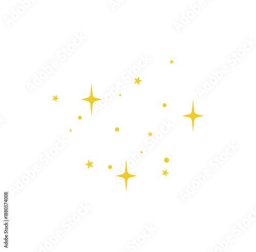 Sparkle star vector illustration 