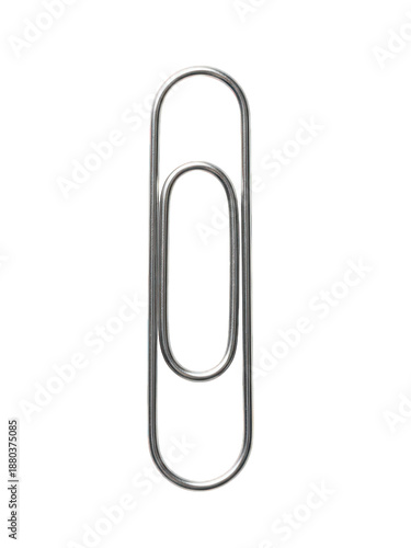 Wallpaper Mural Single paperclip isolated on transparent background Torontodigital.ca