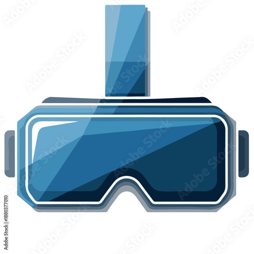 Explore new dimensions of interactive engagement with this futuristic virtual reality headset, designed for immersive digital experiences and advanced technological exploration