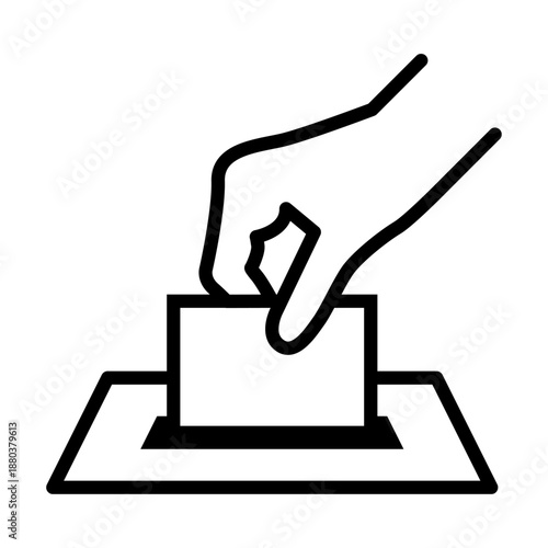 投票・選挙のイメージ アイコン ベクター素材